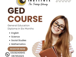 GED Coaching at Vision Institute. Call 0509249945