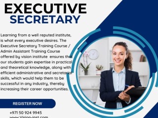 Executive secretary Classes at Vision Institute. Call 0509249945