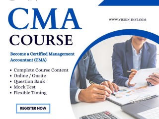 CMA Classes at Vision Institute. Call 0509249945