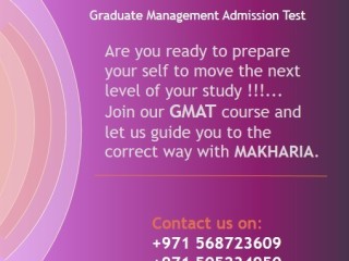 Master the GMAT: Expert Prep Course +971 56 872 3609