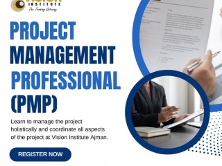 PMP Course at Vision Institute. Call 0509249945