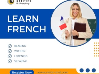 French Language Course at Vision Institute. Call 0509249945