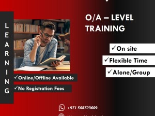 O-LEVEL BEST CLASSES AT AL QASIMIA (SHARJAH ) 0568723609