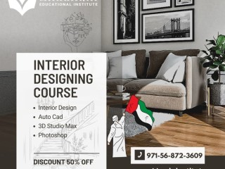 INTERIOR DESIGN COURSE WITH MAKHARIA CALL - 0568723609