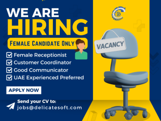 Female Receptionist and Coordinator