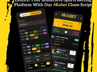 4Rabet Clone Script: Build Your Sports Betting Platform with Plurance