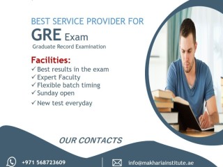 Crack GRE Exam with high marks with Makharia Educational Institute