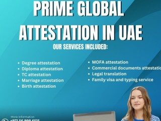 Certificate attestation services in the UAE