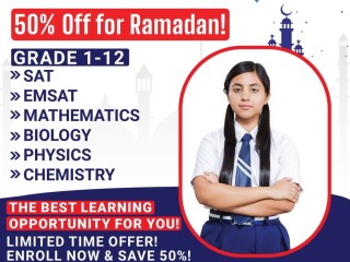 +971 56 872 3609 - Ramadan Special 50% OFF Tuition