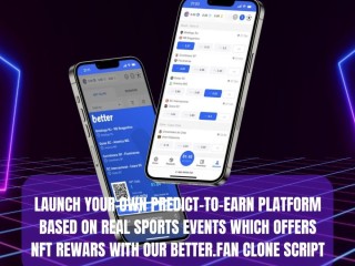 Launch Your Own Predict-to-Earn Gaming Platform with Better.Fan Clone Script!