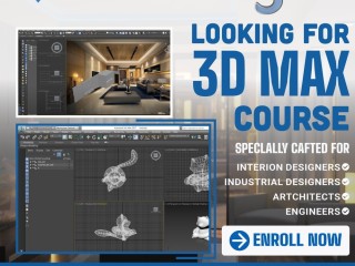 Master 3D Max  Call +971 56 872 3609 to Enroll