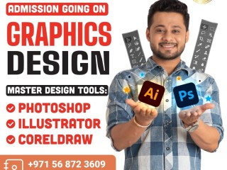 Learn Graphic Design  Call +971 56 872 3609