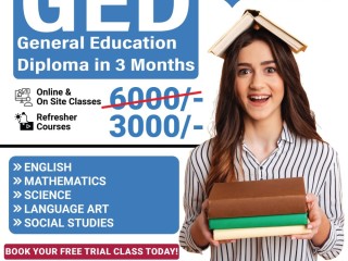 GED CLASS MAXIMUM 3 -STUDENT CLASSROOM IN SHARJAH-0568723609