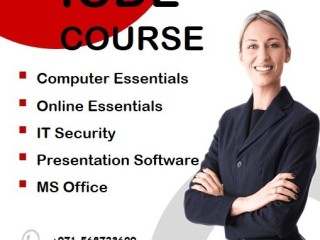 ICDL COURSE WITH CERTIFICATE AT MAKHARIA  CALL- 0568723609