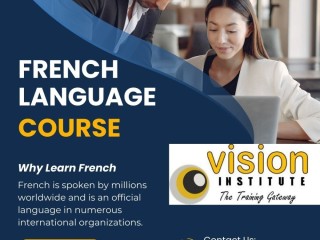 French Language Course at Vision Institute. Call 0509249945