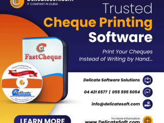 Cheque Printing System in UAE Call 052-9957352