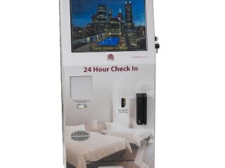 Automated touch screen kiosk