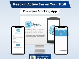 Best Employee GPS Tracking App  ConnectMyWorld