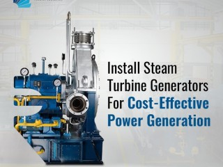 Saturated Steam Turbine Experts in India | Nconturbines