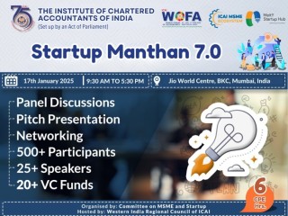 ICAI's Premier Startup Event Startup Manthan 2025