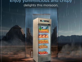 Keep Your Drinks Fresh with Elanpro Appliances Glass Door Refrigerator