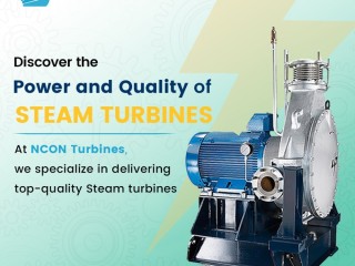 Industrial Steam Turbine Manufacturers in India | Nconturbines